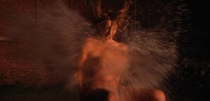 Kittens are caught by an more experienced stranger who does everything he wants with them