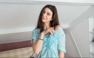 Amateur, Brünett, Bekleidet