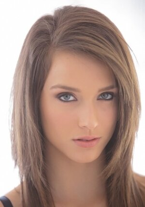 Joyful goddess with natural tits adores demonstrating her assets