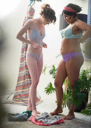 Amateur, Lesbisch, Ausziehen, Voyeur