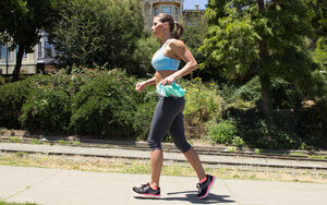 Nice-looking blonde and Ebony chicks show feet in the gym and outdoors