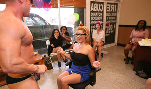 Office babes are going to really do the best with his D