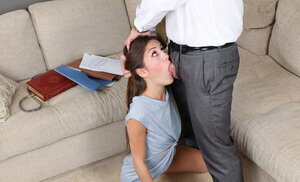 18-19 year old sex-loving deity is ready to lick balls with passion