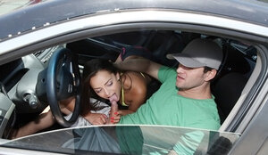 Schwanz lutschen, Abschlepp-Sex, Unter freiem Himmel