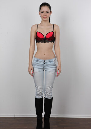 Amateur, Botas, Novias, Europeas, Pantalón vaquero