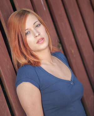 Bekleidet, Europäisch, Unter freiem Himmel, Rothaarige