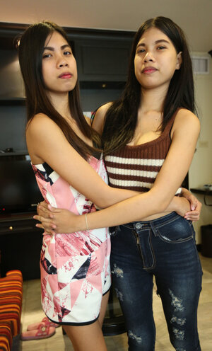 Amateur, Asiáticas, Vestida, Pantalón vaquero, Tailandesas