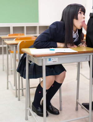 Asiatisch, Schwanz lutschen, Bekleidet, Japanisch, Schülerinnen, Teenager, Uniform