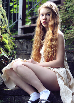 Bekleidet, Unter freiem Himmel, Rothaarige, Teenager