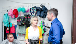 Blond, Bekleidet, Reife Frauen, Büro