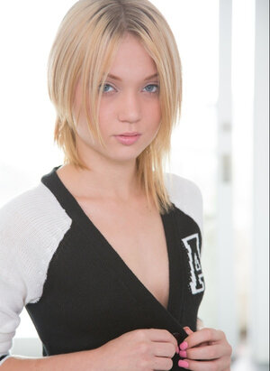 You just want to play with her vagina as she unclothes