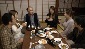 Kiyoha Himekawa and plus her mates show off their bushy twats