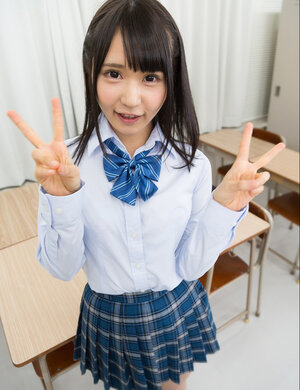 Cute Japanese teen sucks a school photographer's cock