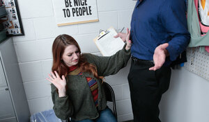 Vestida, Pantalón vaquero, Oficina, Pornostar, Pelirrojas