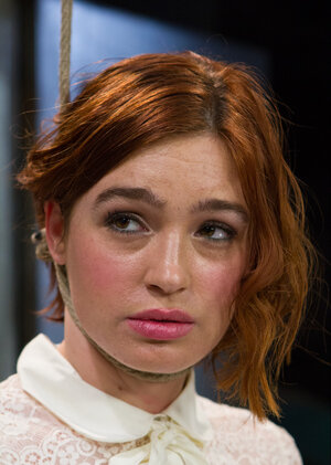 Bondage, Bekleidet, Rothaarige, BDSM