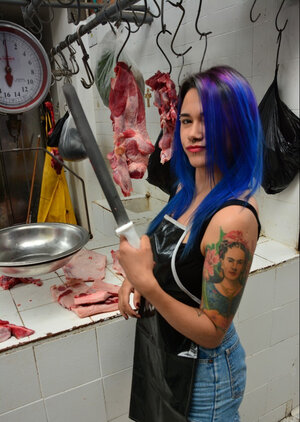 Habillé, Latines, Tatouages