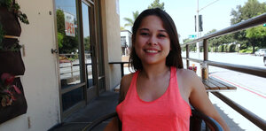 Inked Mika Sparx blows Carson Grundle stranger ramrod in car