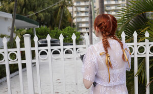 Bekleidet, Unter Freiem Himmel, Rothaarige