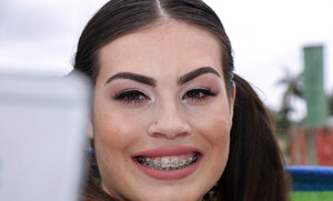 Veronica Vega looks incredible with her vag absolutely all slick