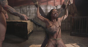 Bondage, Ragazze Nere, Hardcore, Sculacciata, BDSM